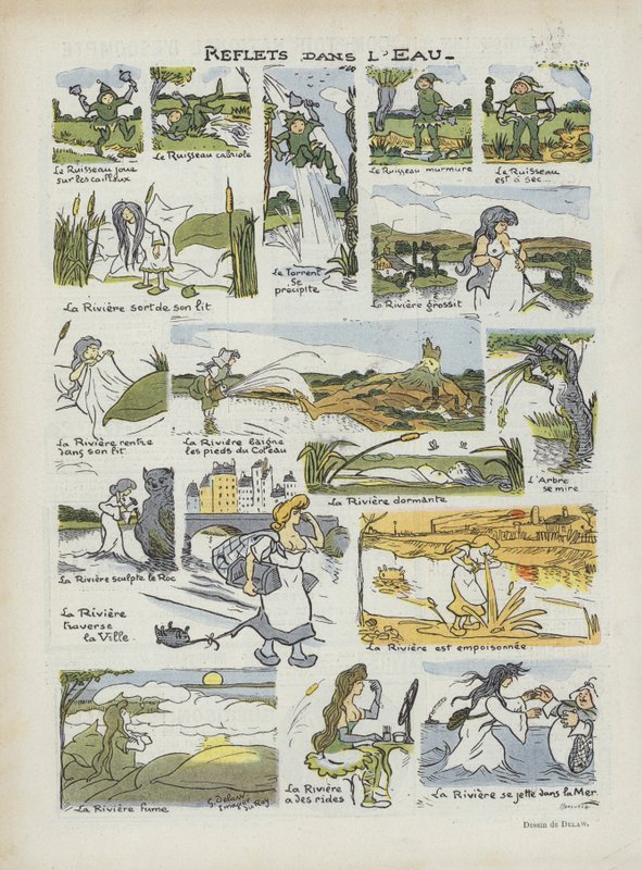 Illusztráció Le Rire alkotó: Georges Delaw