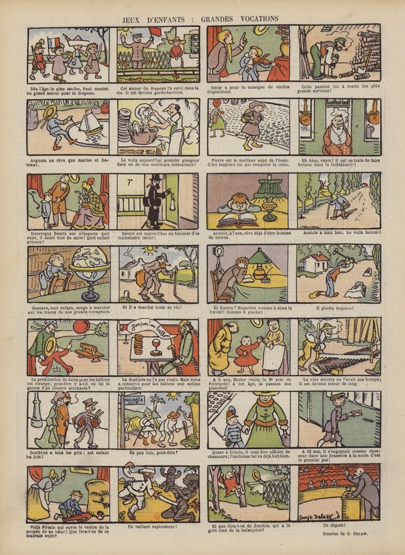 Illusztráció Le Rire alkotó: Georges Delaw