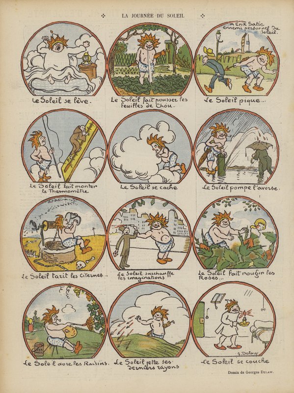 Illusztráció Le Rire alkotó: Georges Delaw