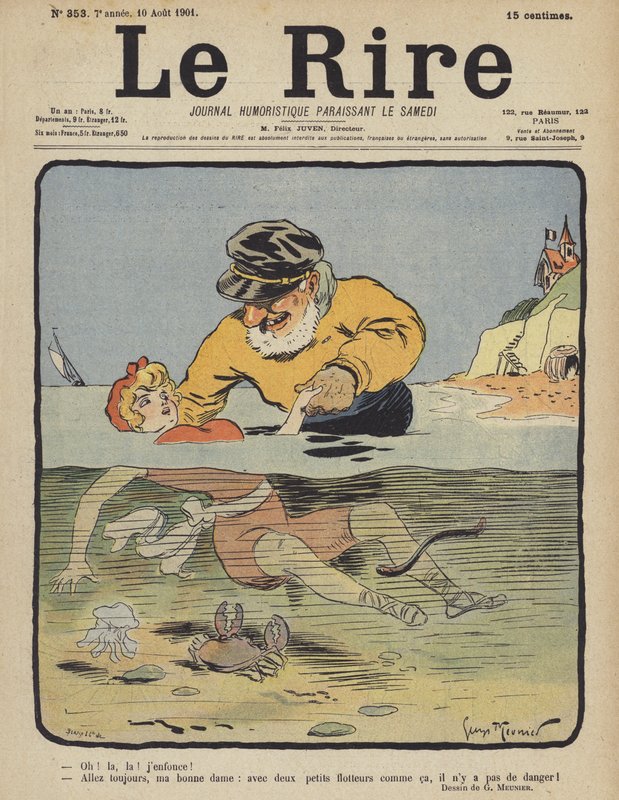 Illusztráció Le Rire alkotó: Georges Meunier