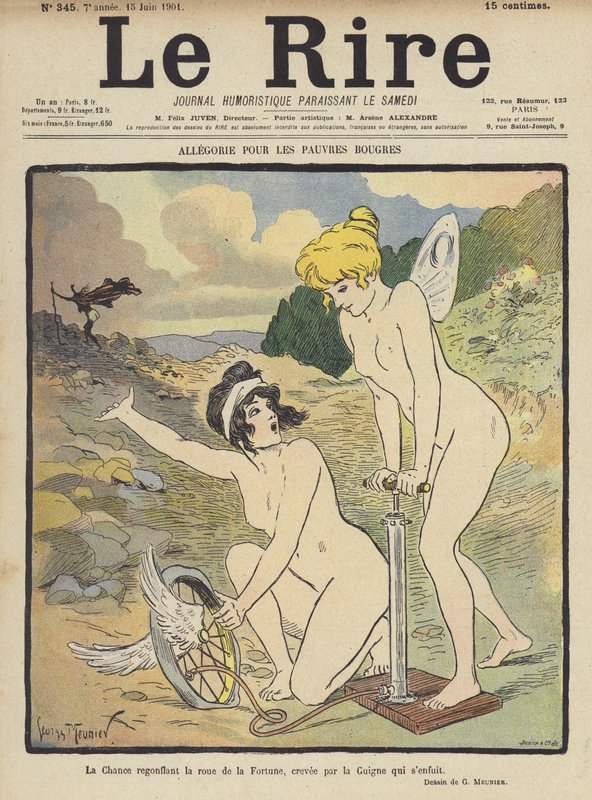 Illusztráció Le Rire alkotó: Georges Meunier