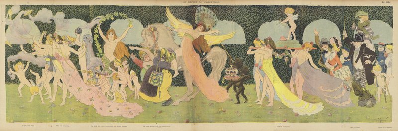 Illusztráció Le Rire alkotó: Georges Meunier