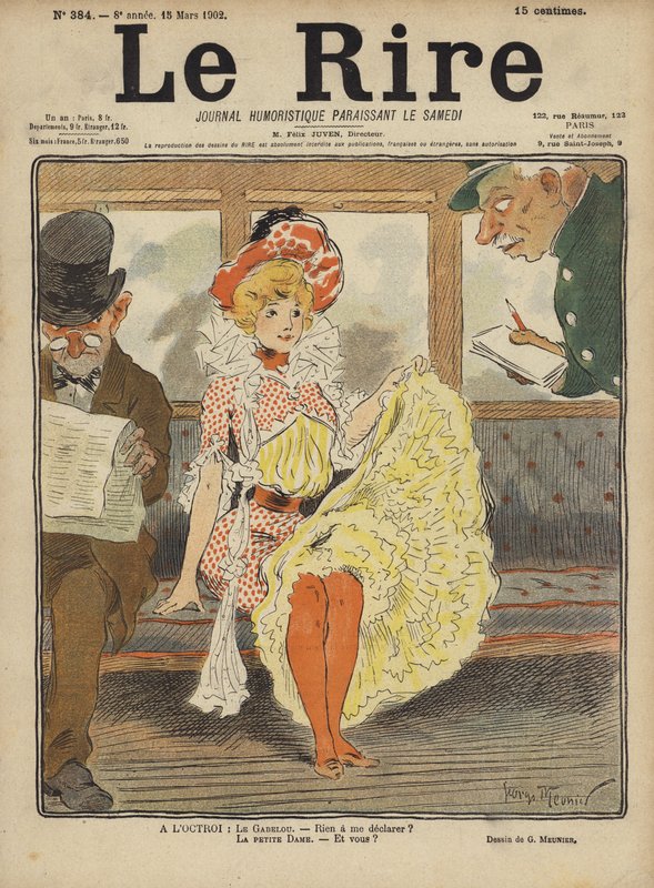 Illusztráció Le Rire alkotó: Georges Meunier
