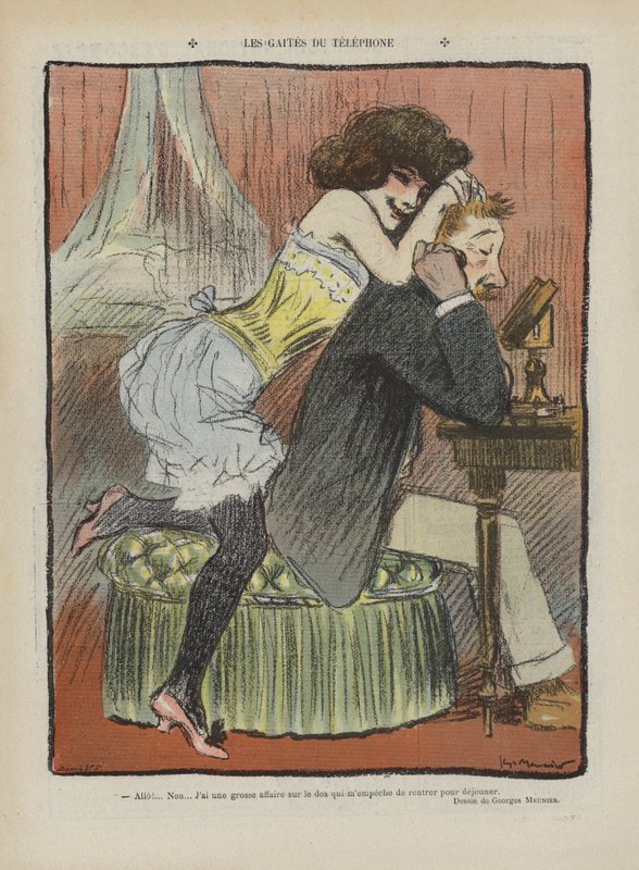 Illusztráció Le Rire alkotó: Georges Meunier