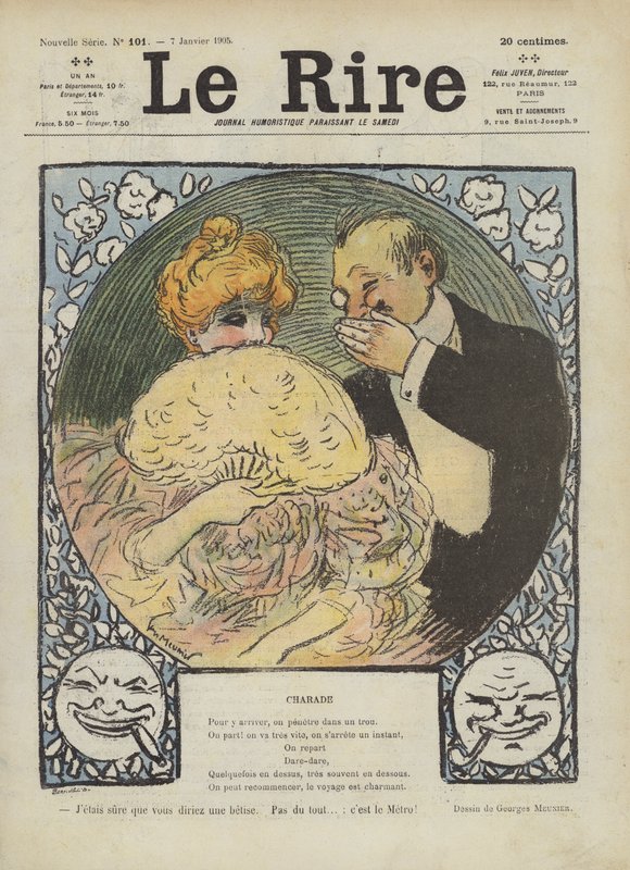 Illusztráció Le Rire alkotó: Georges Meunier