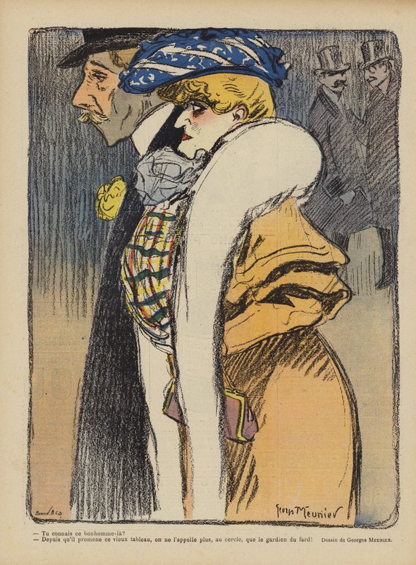 Illusztráció Le Rire alkotó: Georges Meunier
