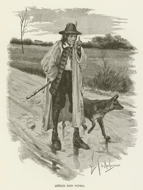 Ursus és Homo alkotó: Georges after Rochegrosse