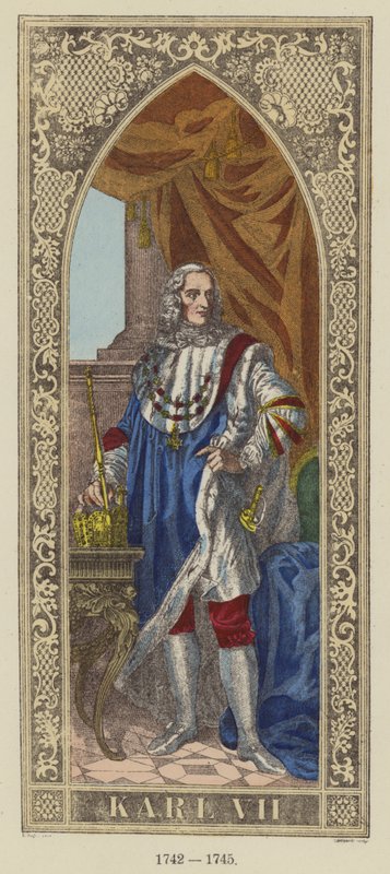 VII. Károly, 1742-1745 alkotó: German School