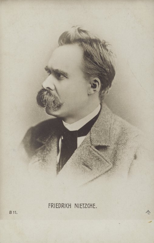 Friedrich Nietzche (1844-1900), német filozófus és író (fekete-fehér fotó) alkotó: German Photographer