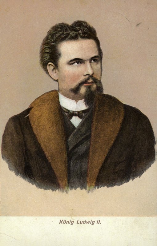 Ludwig II (színes fénykép) alkotó: German Photographer