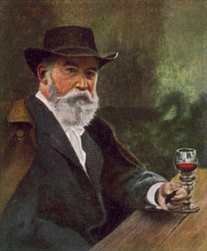 Wilhelm Busch, német festőművész, karikaturista és költő (színes fotó) alkotó: German Photographer