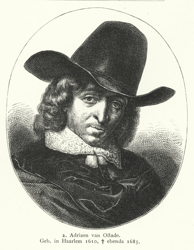 Adriaen van Ostade, a holland aranykor festője (metszet) alkotó: German School