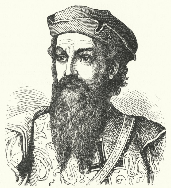 Afonso de Albuquerque, Goa hercege, portugál tábornok és Portugál India alkirálya (metszet) alkotó: German School