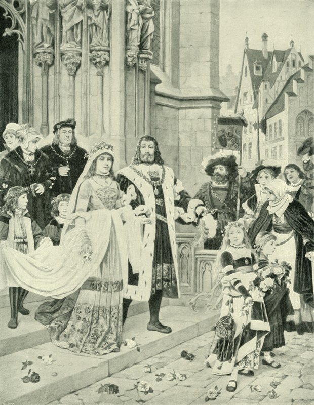 Albrecht Durer esküvője (mélynyomás) alkotó: German School