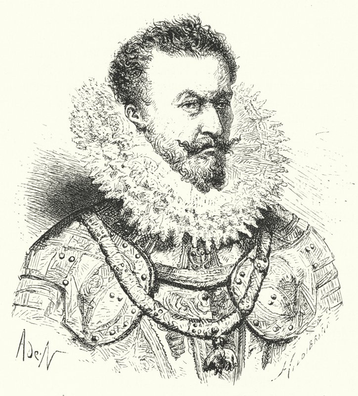 Alexander Farnese, Párma hercege, Spanyol Hollandia kormányzója (metszet) alkotó: German School