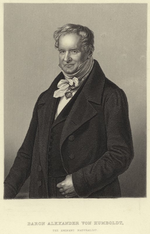 Alexander von Humboldt alkotó: German School
