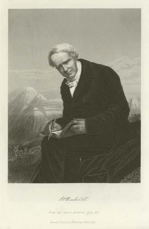Alexander von Humboldt alkotó: German School