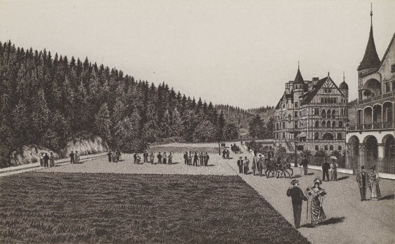 American Park (litho) alkotó: German School