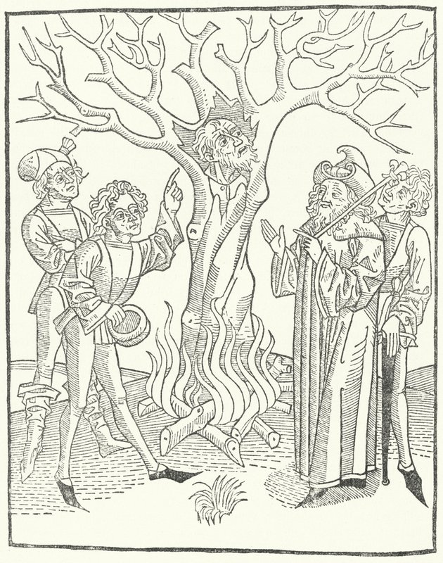 Illusztráció a Bölcsesség könyvéből alkotó: German School
