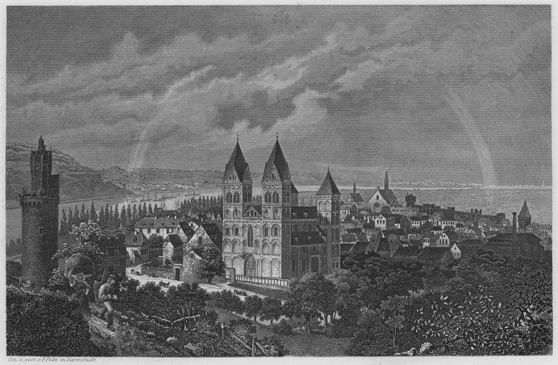 Andernach (metszet) alkotó: German School