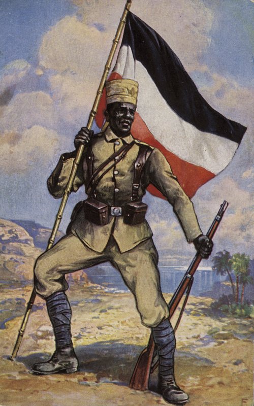 Askari, az első világháborús gyarmati katona a német Kelet-Afrikából alkotó: German School