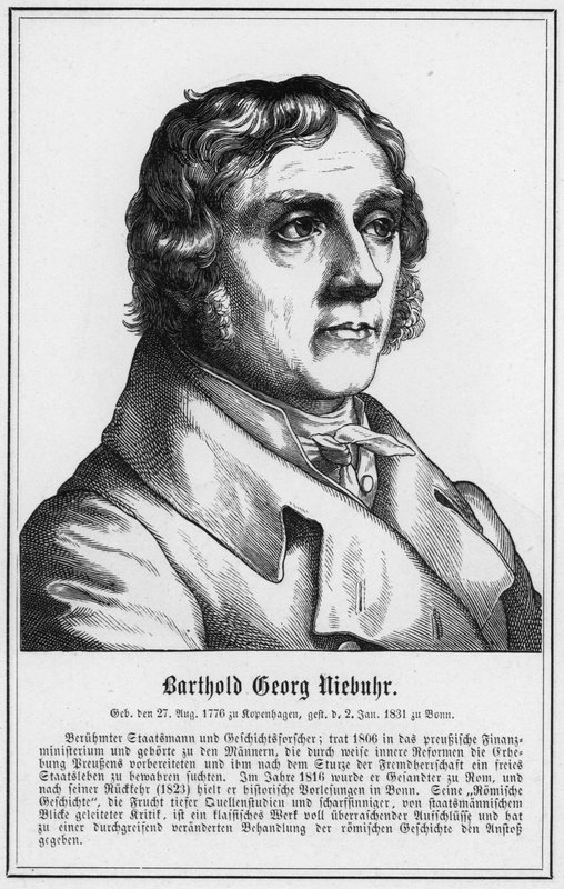 Barthold Georg Niebuhr (metszet) alkotó: German School