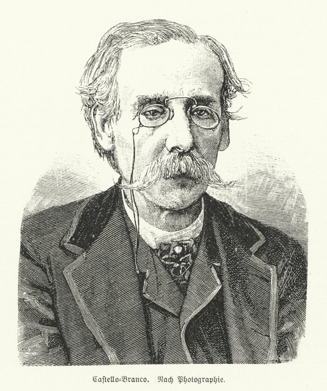 Camilo Castelo Branco portugál regény- és drámaíró (litho) alkotó: German School