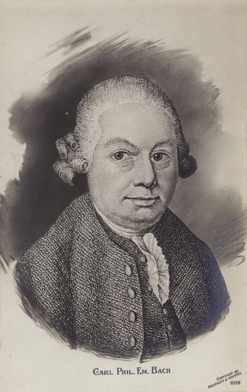 Carl Philipp Emanuel Bach, német klasszikus zenész és zeneszerző (1714-1788) alkotó: German School