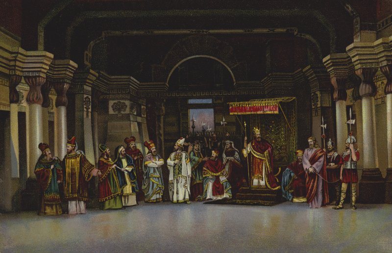 Krisztus Heródes előtt alkotó: German School