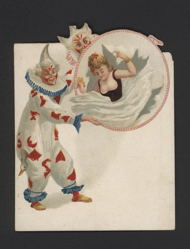 Bohócok (chromolitho) alkotó: German School
