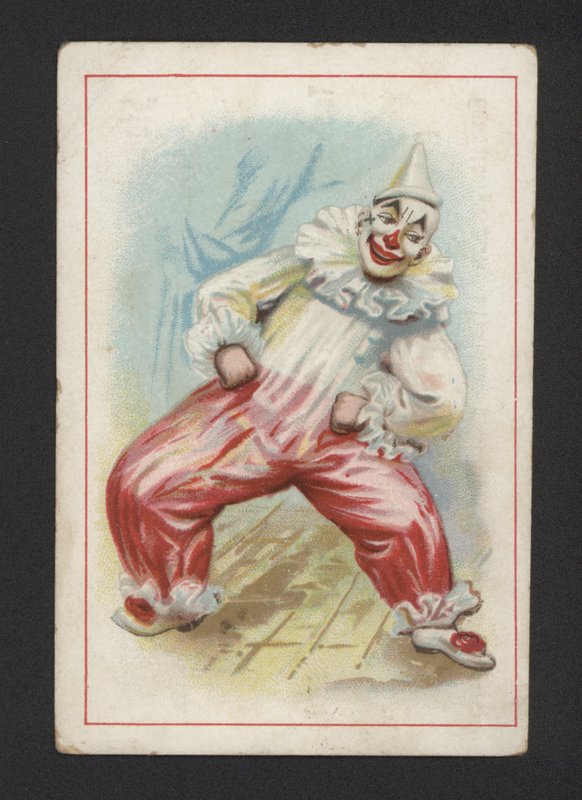 Bohócok (chromolitho) alkotó: German School