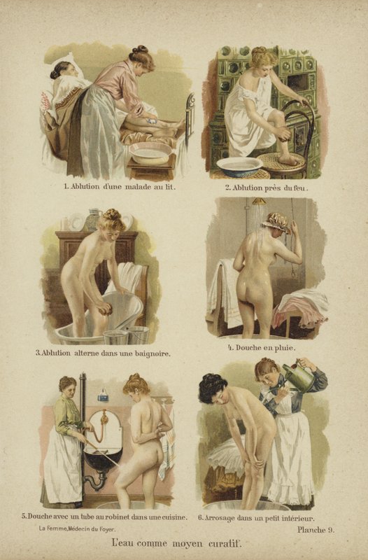 A víz gyógyító felhasználása (színes litó) alkotó: German School