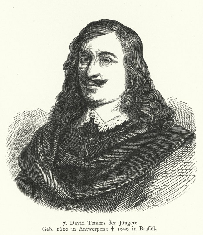 David Teniers ifjabb flamand barokk művész (metszet) alkotó: German School