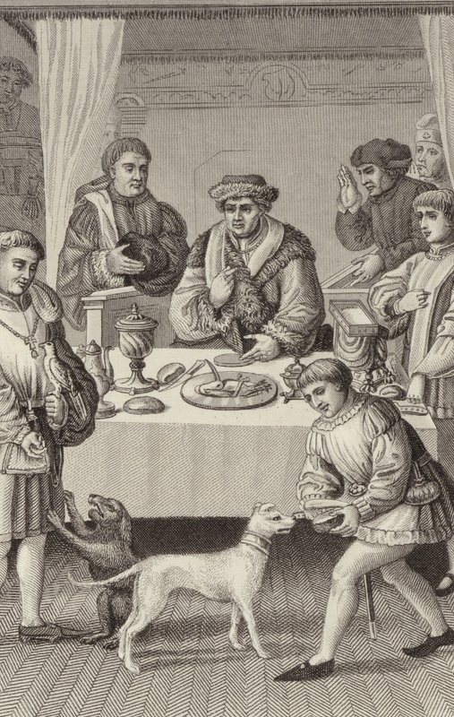 Egy herceg étkezője alkotó: German School
