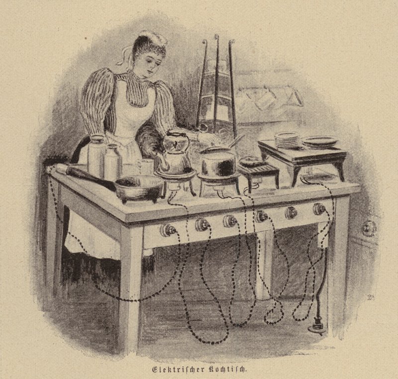 Elektromos főzőasztal (gravírozott) alkotó: German School