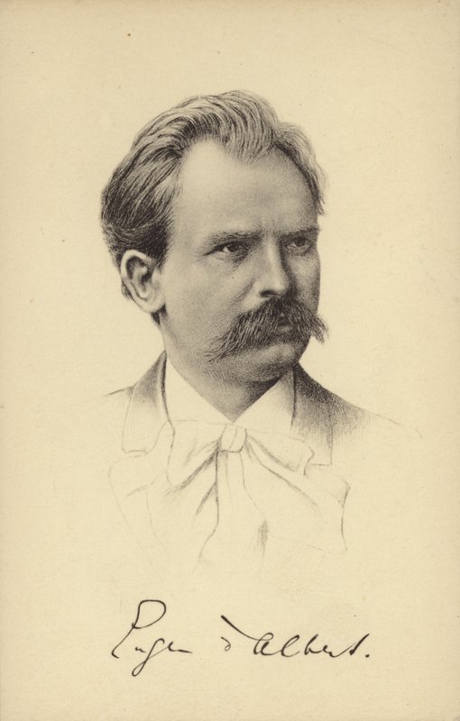 Eugen dAlbert skót származású német zongoraművész és zeneszerző (1864-1932) alkotó: German School
