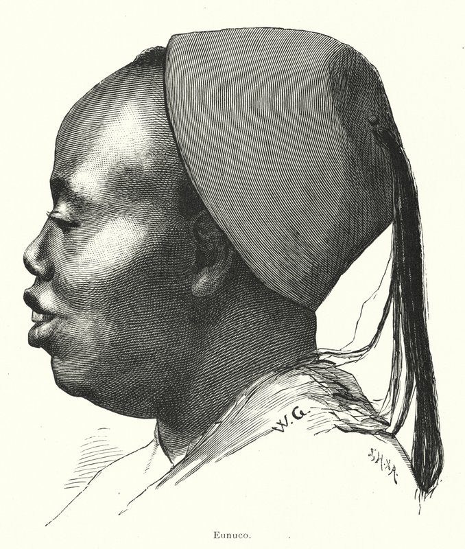 Eunuch (litho) alkotó: German School