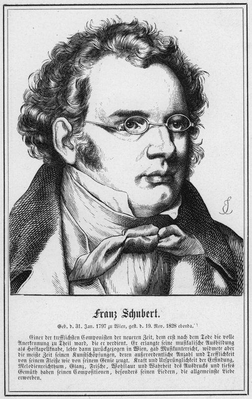 Franz Schubert (metszet) alkotó: German School