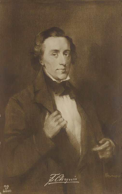 Frederic Chopin lengyel zeneszerző és zongoraművész (1810-1849) alkotó: German School