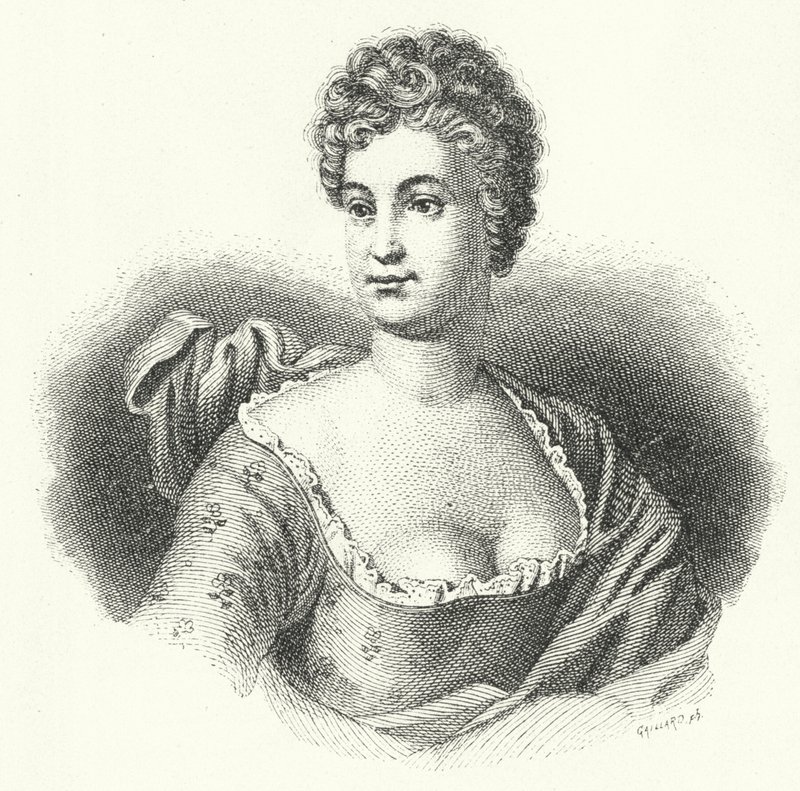 Friederike Caroline Neuber német színésznő és színházi rendező (metszet) alkotó: German School