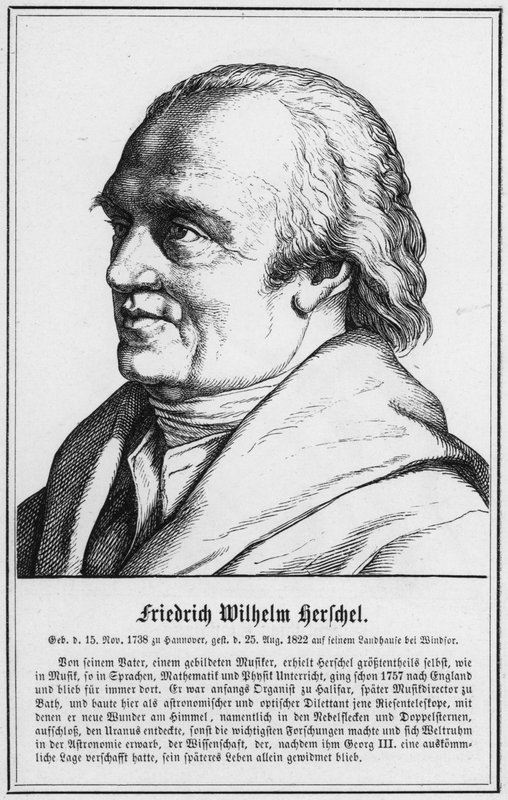 Friedrich Wilhelm Herschel (metszet) alkotó: German School