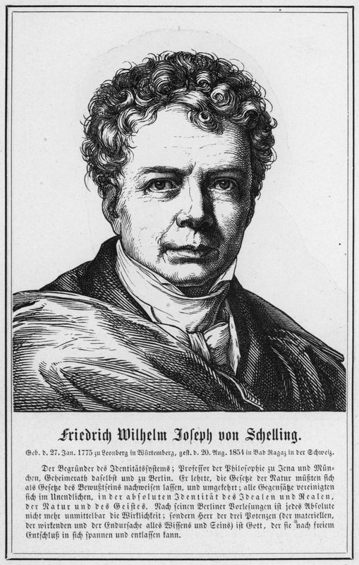 Friedrich Wilhelm Joseph von Schelling (metszet) alkotó: German School