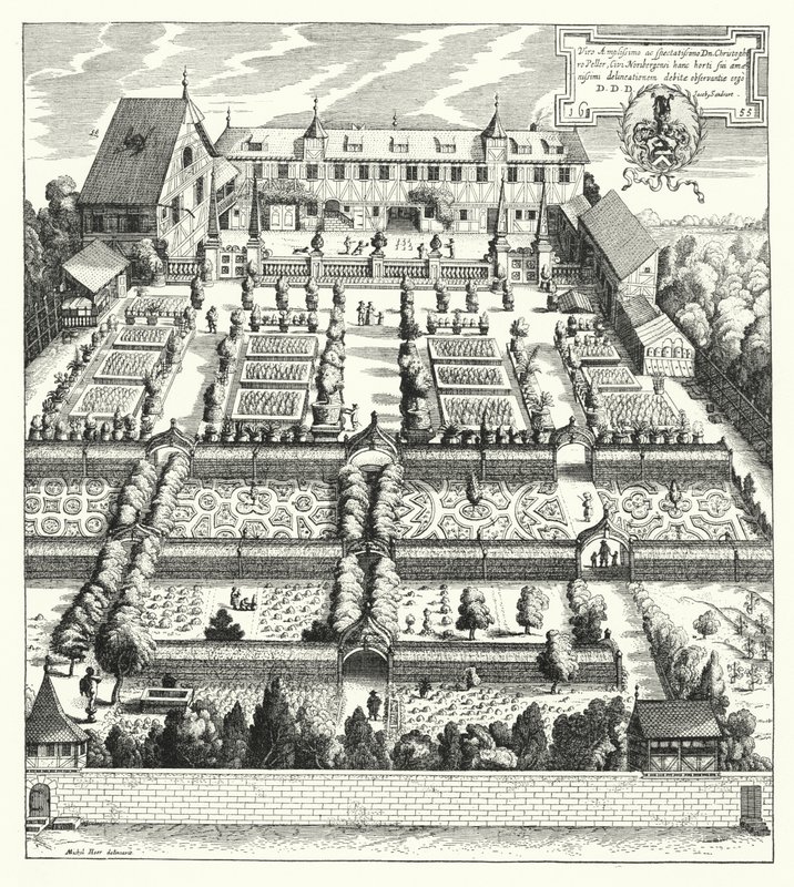 Christoph Peller kertje Nürnbergben alkotó: German School