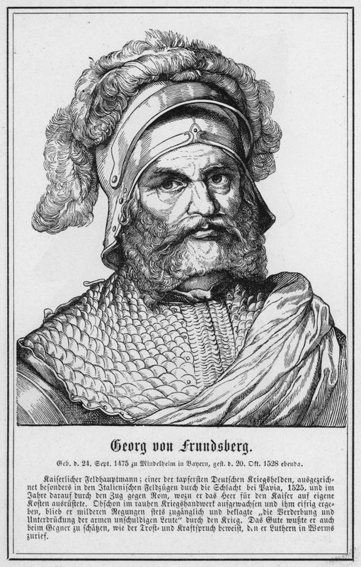 Georg von Frundsberg (metszet) alkotó: German School