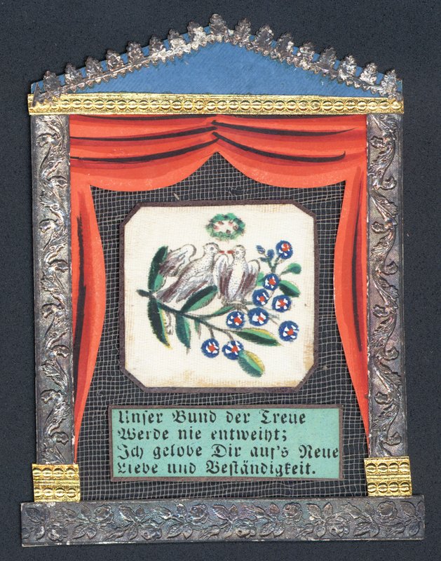 Német üdvözlőlap alkotó: German School