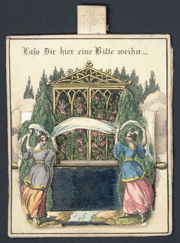 Német üdvözlőlap alkotó: German School