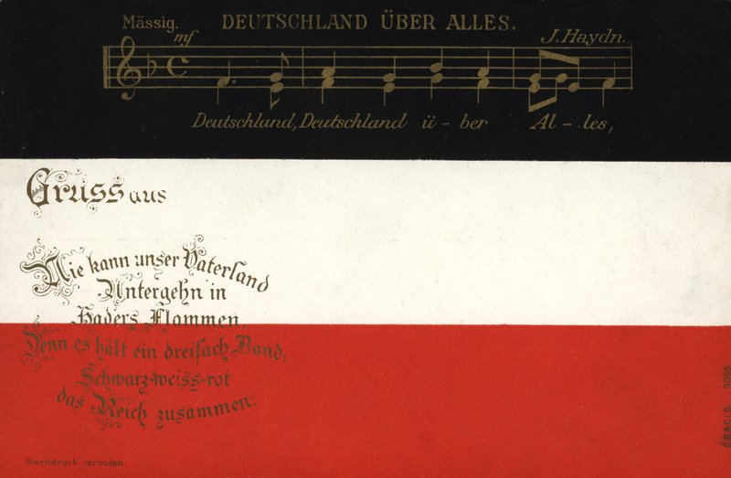 német himnusz (színes litó) alkotó: German School