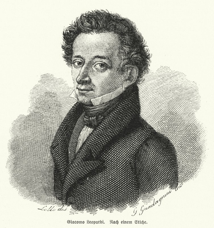 Giacomo Leopardi olasz filozófus, költő és filológus alkotó: German School