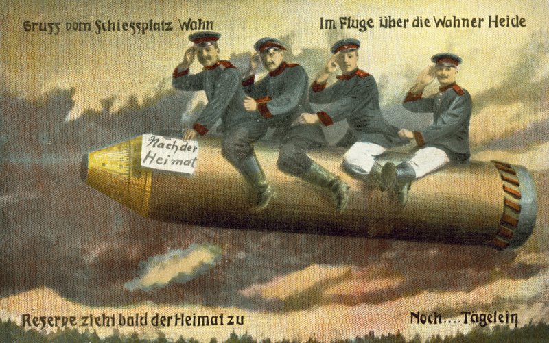 Üdvözlet a németországi Wahn lőteréről (színes litó) alkotó: German School