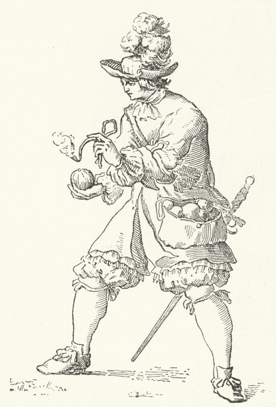 Gránátos kézigránáttal alkotó: German School